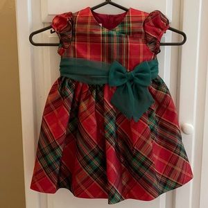Bonnie Baby Christmas Dress